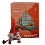 Calendar de advent cu piese magnetice de construit, 37 de piese, Cleverclixx
