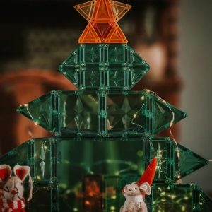 Calendar de advent cu piese magnetice de construit, 37 de piese, Cleverclixx