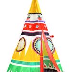 Cort tip indian Teepee pentru copii, cu ferestre și ușă, Djeco