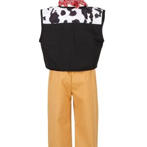 Costum de cowboy cu design western, din bumbac și poliester, Souza!