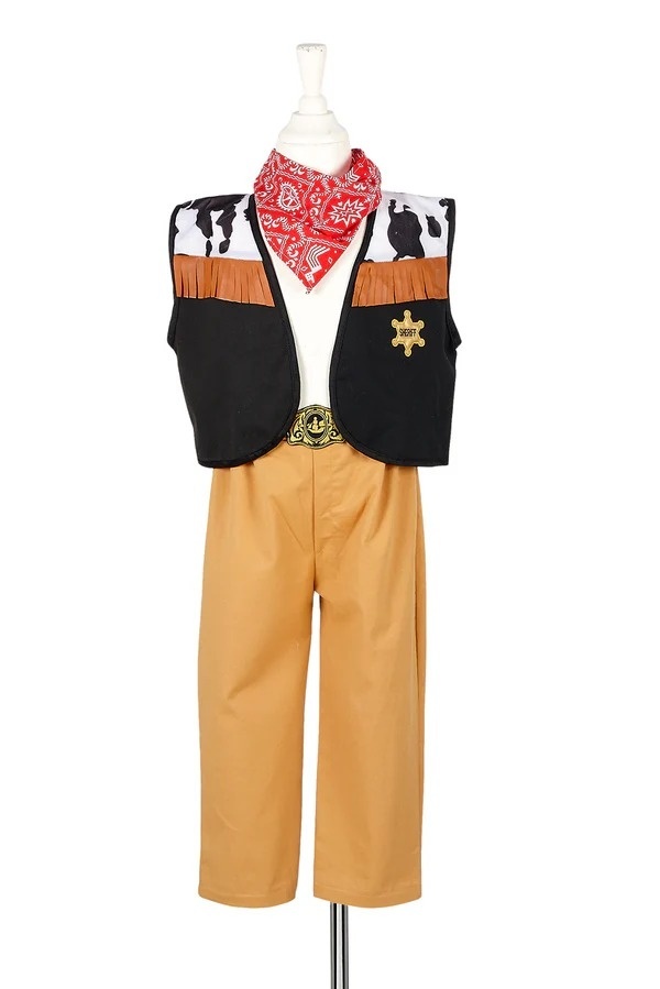 Costum de cowboy cu design western, din bumbac și poliester, Souza!