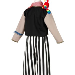 Costum de pirat cu 4 piese și papagal de pluș, Souza!