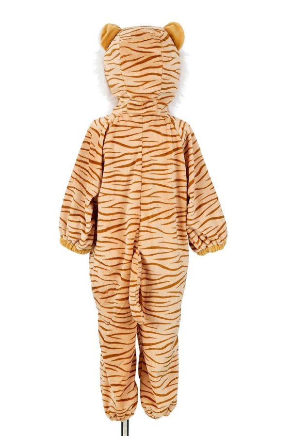 Costum de tigru pentru copii, salopetă cu glugă, Souza!