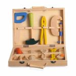 Cutie din lemn cu unelte de tâmplar pentru joc de rol, Egmont Toys