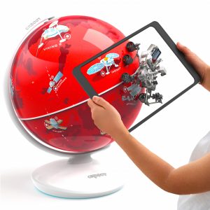 Glob interactiv Orboot Marte cu realitate augmentată și puzzle 3D Mars Rover, Playshifu