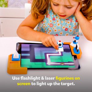 Joc de puzzle cu lumină și realitate augmentată pentru tabletă, Playshifu