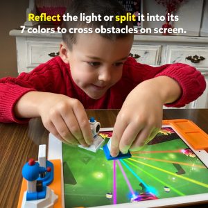 Joc de puzzle cu lumină și realitate augmentată pentru tabletă, Playshifu