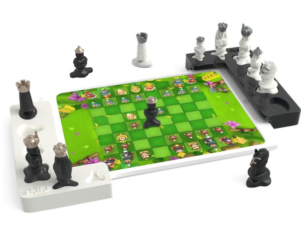 Joc de șah cu realitate augmentată pentru tabletă, cu 12 figurine, Playshifu
