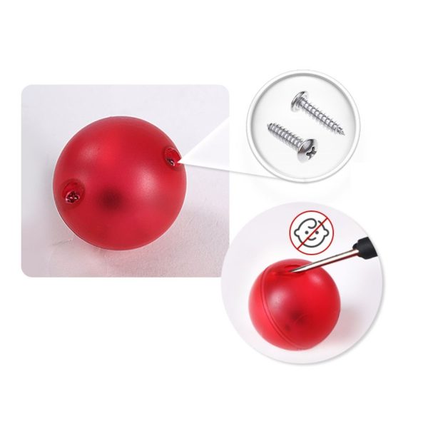Joc magnetic de construcție cu circuit și bile luminoase, 100 de piese, Cleverclixx
