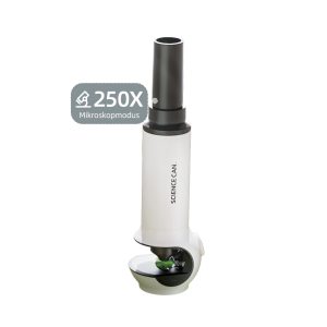 Joc STEM microscop și telescop 2 în 1, mărire 250x și 20x, TopBright ScienceCan