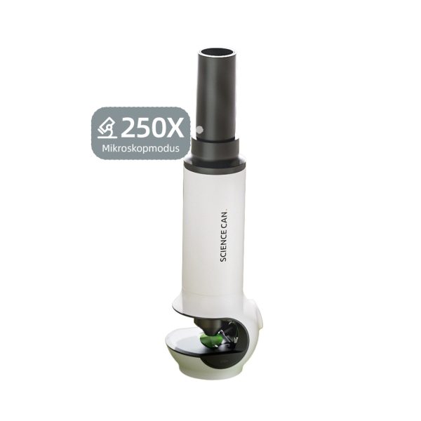 Joc STEM microscop și telescop 2 în 1, mărire 250x și 20x, TopBright ScienceCan