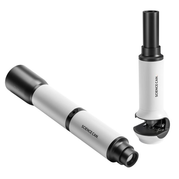 Joc STEM microscop și telescop 2 în 1, mărire 250x și 20x, TopBright ScienceCan