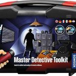 Kit de detectiv cu lupă, lumină UV și pudră pentru amprente, Thames & Kosmos