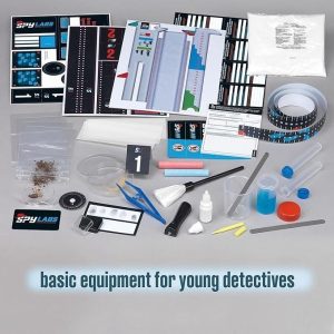 Kit de detectiv cu lupă, lumină UV și pudră pentru amprente, Thames & Kosmos