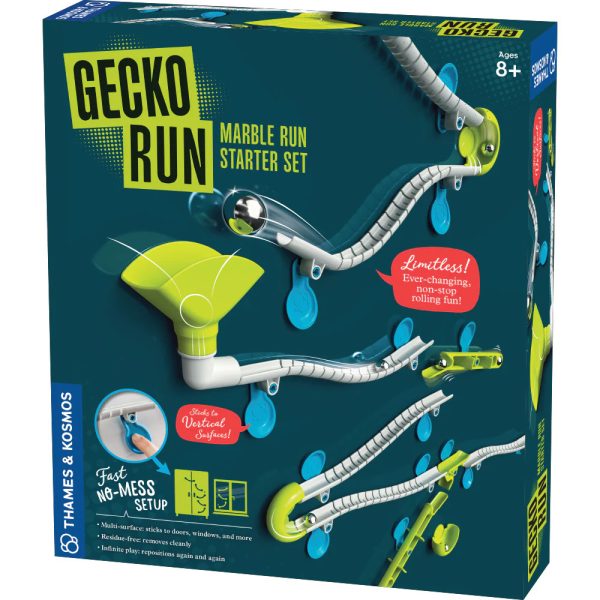 Kit STEM cursă cu obstacole pentru bile metalice, 63 de piese, Thames & Kosmos