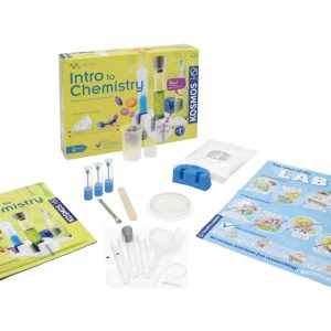 Kit STEM de chimie pentru copii, cu 27 de experimente și manual color, Thames & Kosmos