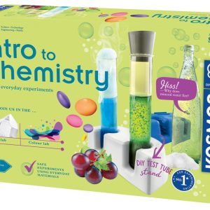 Kit STEM de chimie pentru copii, cu 27 de experimente și manual color, Thames & Kosmos