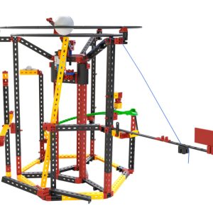 Kit STEM de construcție, circuite XL de reacții în lanț, 682 de piese, Fischertechnik