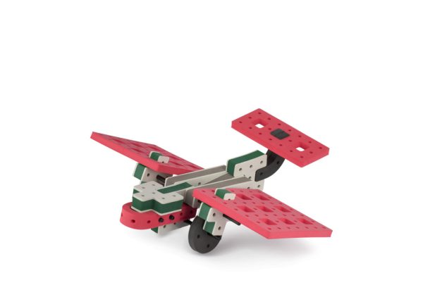 Kit STEM de construcție din spumă moale cu 74 de piese, Creator, Bakoba