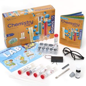 Kit STEM de experimente chimice și electrochimice, cu manual color, Thames & Kosmos