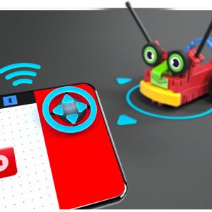 Kit STEM de programare pentru începători, 3 roboți de construit, Fischertechnik