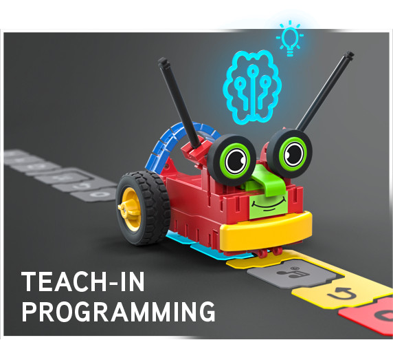 Kit STEM de programare pentru începători, 3 roboți de construit, Fischertechnik
