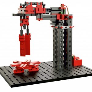 Kit STEM despre mecanică și statică, 30 de modele și 500 de piese, Fischertechnik