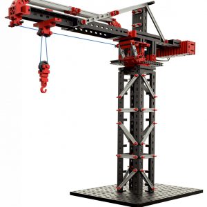 Kit STEM despre mecanică și statică, 30 de modele și 500 de piese, Fischertechnik