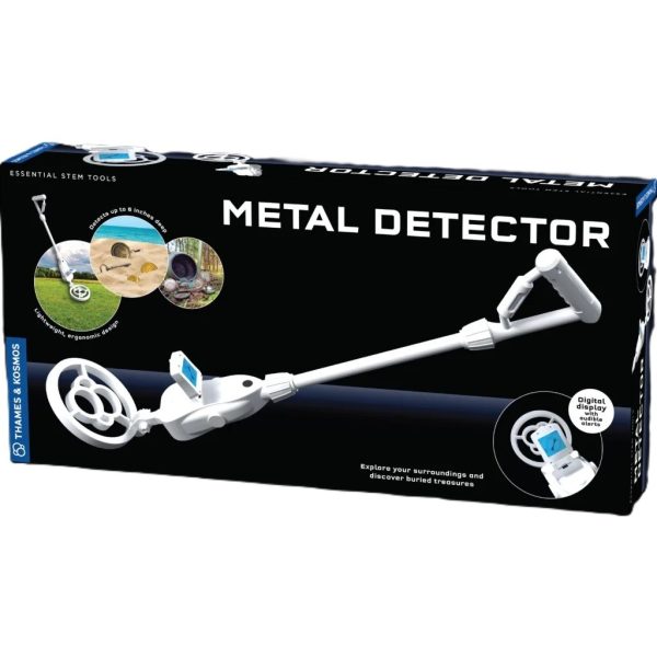 Kit STEM detector de metale reglabil, cu afișaj LCD și semnal sonor, Thames & Kosmos