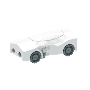 Kit STEM energie eoliană, cu turbină de 95 cm și mașinuță electrică, Gigo Toys
