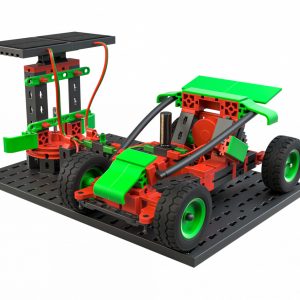Kit STEM energie verde, 14 modele de construit, 339 de piese, Fischertechnik