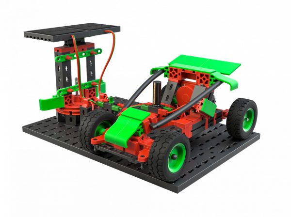 Kit STEM energie verde, 14 modele de construit, 339 de piese, Fischertechnik