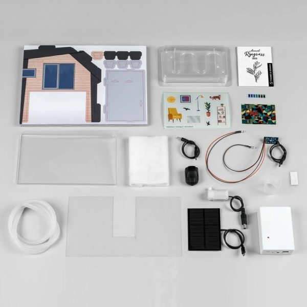 Kit STEM Energie verde, casă cu panou solar și pompă de apă, Thames & Kosmos