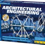 Kit STEM Inginerie arhitecturală, 308 piese, stadioane și zgârie-nori, Thames & Kosmos
