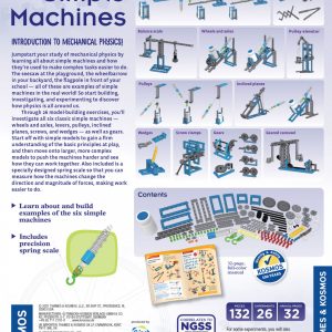 Kit STEM Inginerie mecanică, 132 de piese și 26 de modele, Thames & Kosmos