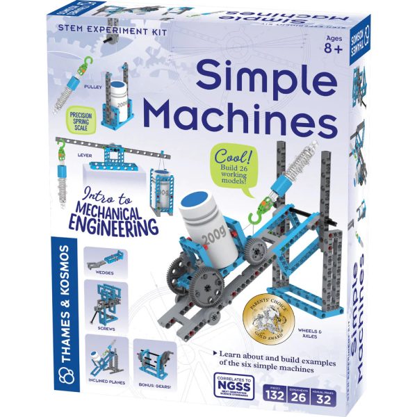 Kit STEM Inginerie mecanică, 132 de piese și 26 de modele, Thames & Kosmos