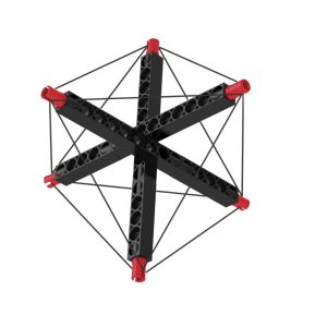Kit STEM Inginerie structurală, 323 de piese, poduri și zgârie-nori, Thames & Kosmos
