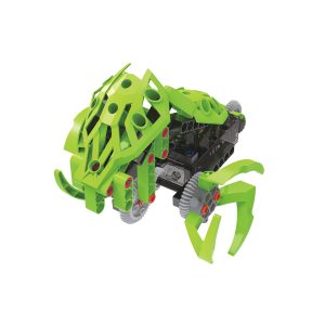 Kit STEM pentru construit 10 roboți extratereștri, cu motor, 138 de piese, Gigo Toys