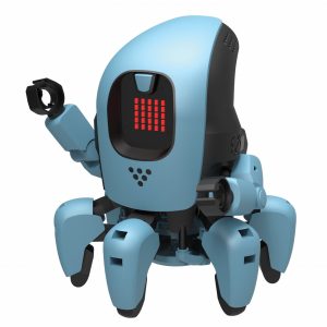 Kit STEM robot cu inteligență artificială, cu șase picioare, 123 de piese, Thames & Kosmos