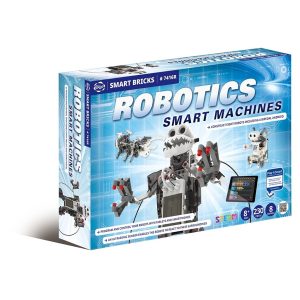 Kit STEM roboți programabili, cu senzor ultrasonic și Bluetooth, Gigo Toys