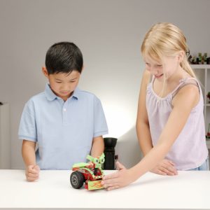 Kit STEM Smart Robots Pro, 12 modele programabile, 362 de piese, Fischertechnik