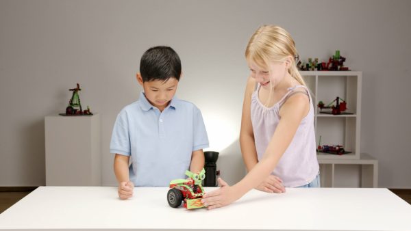 Kit STEM Smart Robots Pro, 12 modele programabile, 362 de piese, Fischertechnik