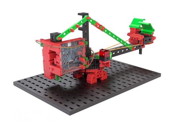 Kit STEM Smart Robots Pro, 12 modele programabile, 362 de piese, Fischertechnik