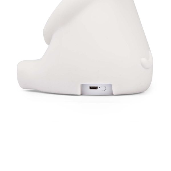 Lampă de veghe Cățelul Pilou din silicon fără BPA, cu 3 niveluri de lumină, Moulin Roty