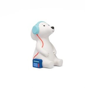 Lampă de veghe Cățelul Pilou din silicon fără BPA, cu 3 niveluri de lumină, Moulin Roty