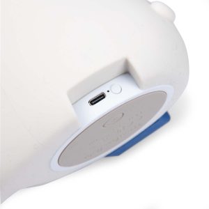Lampă de veghe Cățelul Pilou din silicon fără BPA, cu 3 niveluri de lumină, Moulin Roty
