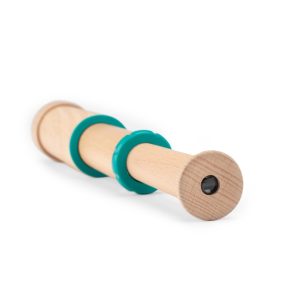Lunetă retractabilă de buzunar cu mărire de 20x, din lemn de fag, Moulin Roty