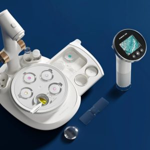 Microscop digital pentru copii, cu ecran integrat și mărire 400×, TopBright ScienceCan