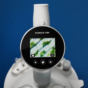 Microscop digital pentru copii, cu ecran integrat și mărire 400×, TopBright ScienceCan