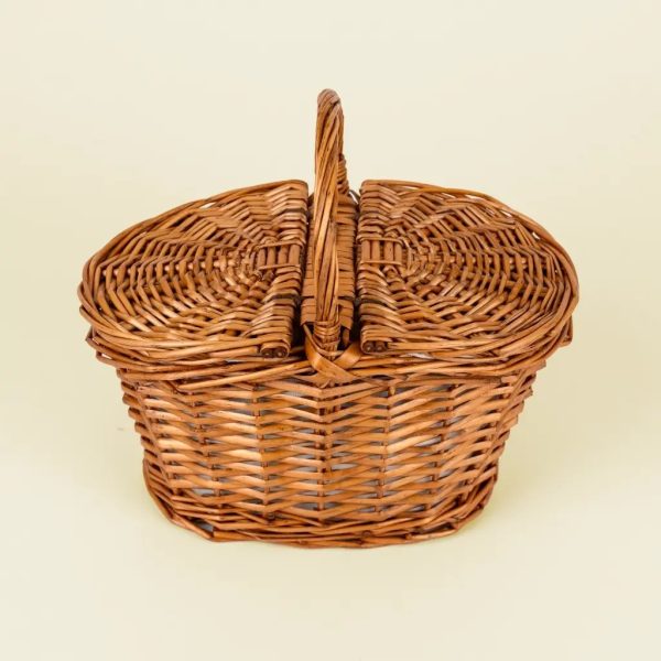 Set de ceai de jucărie în coș împletit, Egmont Toys